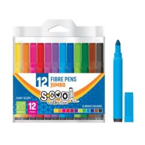 Flomasteri S-COOL jumbo SC326 12kom