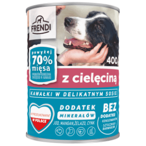 FRENDI hrana za pse teletina 400g