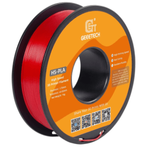 GEEETECH HS PLA 1,75 mm Red 3D filament