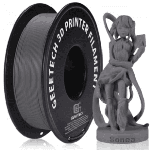GEEETECH Matte PLA 1,75 mm Dark Grey 3D filament