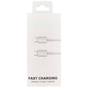 GEMBIRD kabl USB-C 3.0 (3A PD) CCP-AMCM-AMCM-1.0w 1m beli
