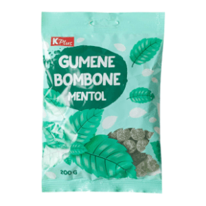 Bombone K PLUS mentol 200g