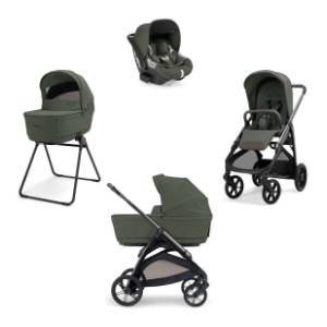 INGLESINA kolica za bebe 3 u 1 Aptica Darwin Ivy green