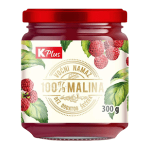 K PLUS 100% voćni namaz od maline 300g