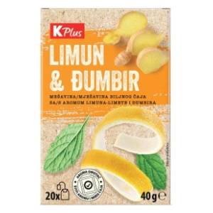 K PLUS čaj đumbir i limun 40g