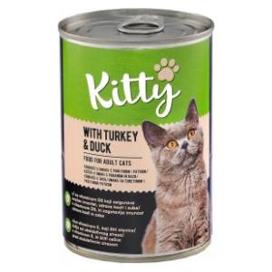 KITTY hrana za mačke ćuretina i pačetina 405g