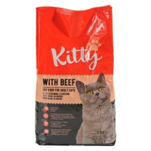 KITTY hrana za mačke govedina 2kg