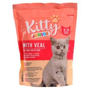 KITTY Junior hrana za mačke teletina 400g