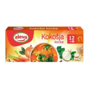 Kocka za supu ALEVA kokošija 120g