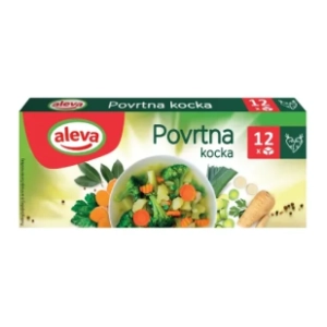 Kocka za supu ALEVA povrtna 120g