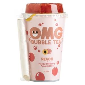 Ledeni čaj OMG Bubble breskva 270ml