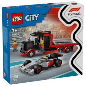 LEGO City kamion za izlaganje sa Audi F1 trkačkim automobilom 60493