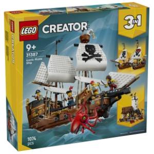 LEGO Creator 3in1 kultni piratski brod 31387