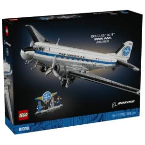 LEGO Icons Douglas DC-3 PAN AM putnički avion 11378