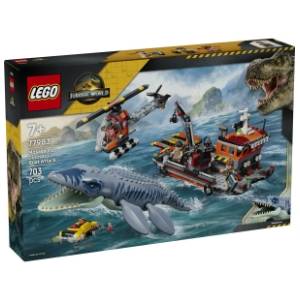 LEGO Jurassic World napad mosasaurusa na brod 77983