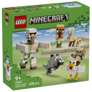 LEGO Minecraft napad pilećih jahača u pustinji 21592