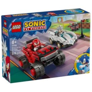 LEGO Sonic Silver automobil protiv Naklsa čudovišni kamion 77118