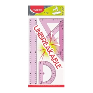 Lenjir set MAPED study 30cm 1kom