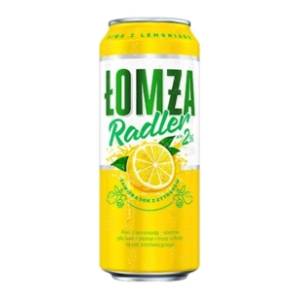 LOMŽA Radler lemon 2% limenka 0,5l