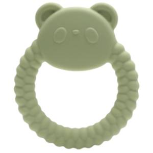 LORELLI BERTONI silikonska glodalica Panda zelena