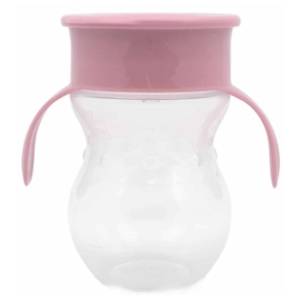 LORELLI BERTONI No spill šolja 360 stepeni roze 270ml