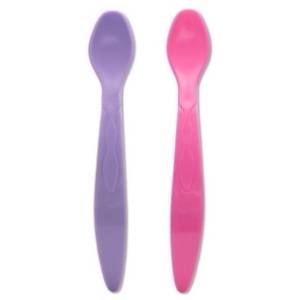LORELLI BERTONI set fleksibilnih kašičica roze ljubičasta 2kom