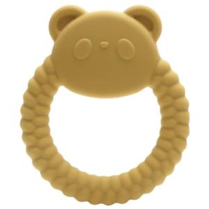 LORELLI BERTONI silikonska glodalica Panda žuta