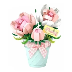 LOZ micro block kocke Roses