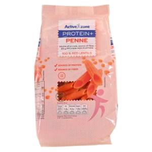 Makaroni ACTIVE ZONE Penne od crvenog sočiva 250g