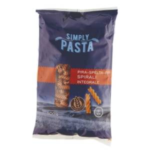 Makaroni SIMPLY PASTA od spelte spirale 500g