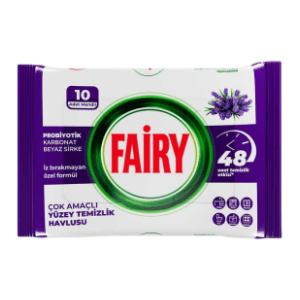 Maramice za čišćenje FAIRY lavanda 10kom