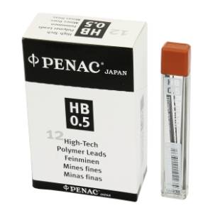 Mine za tehničku olovku PENAC HB 0,5mm 12kom