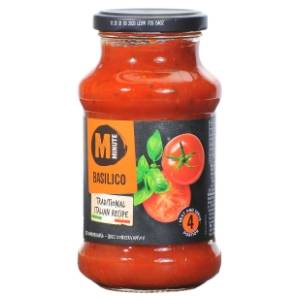 Sos MINUTE basilico 400g