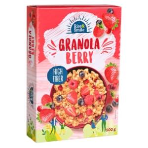 Musli RISE&SMILE Granola berry 300g