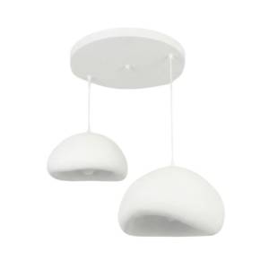 OPVIQ visilica 2x40W E27 Loval 40 50 T Luna
