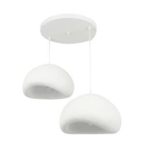 OPVIQ visilica 2x40W E27 Loval 50 50 T Luna