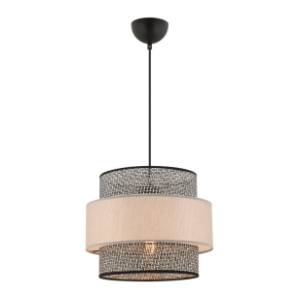 OPVIQ visilica 60W E27 Cascade Grey Beige