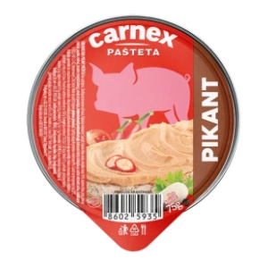 Pašteta CARNEX dimljena pileća prsa 75g