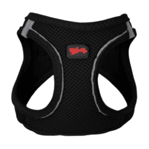PAWS & WHISKERS Air mesh am za pse L crni