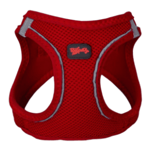PAWS & WHISKERS Air mesh am za pse L crveni