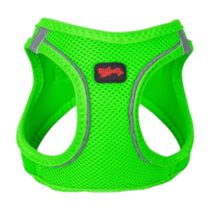 PAWS & WHISKERS Air mesh am za pse S neon zeleni