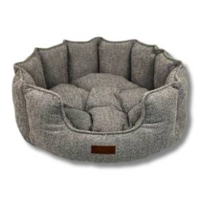 PAWS & WHISKERS Chelsea krevet za ljubimce 90x32cm sivi