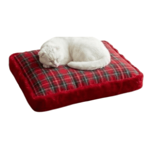 PAWS & WHISKERS Diktortgen krevet za ljubimce 55x40cm crveni