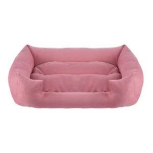 PAWS & WHISKERS Kare krevet za ljubimce 50x35x14cm roze