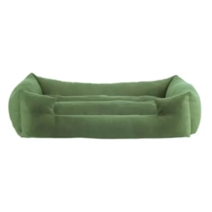 PAWS & WHISKERS Kare krevet za ljubimce 50x35x14cm zeleni