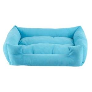 PAWS & WHISKERS Kare krevet za pse 60x45x15cm plavi
