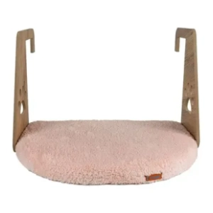 PAWS & WHISKERS ležaljka za mačke sa ramom za radijator 52x35cm roze