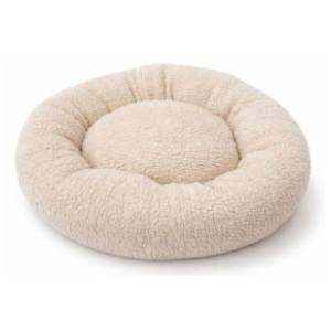 PAWS & WHISKERS Teddy donut krevet za ljubimce 52x12cm bež