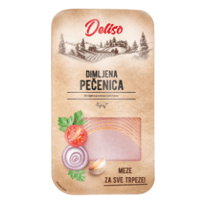 Pečenica dimljena DELISO slajs 200g
