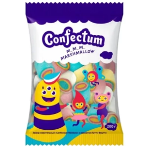 Penaste bombone CONFECTUM voćne 200g